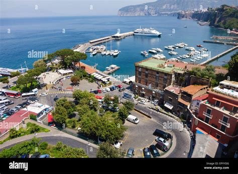 Marina Piccola Sorrento Stock Photo Alamy