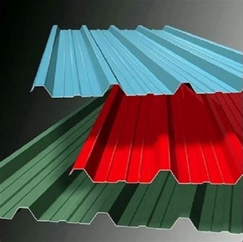 Bhushan Colour Coated Roofing Sheet At 80 Kg Roofing Sheet In New