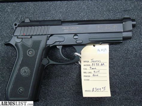 Armslist For Sale Taurus Pt92 Ar 9mm