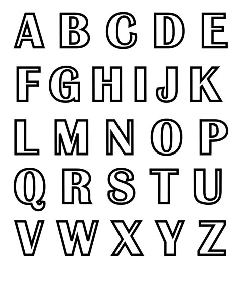 Learning Alphabet Printables for Kindergarten | Learning Printable