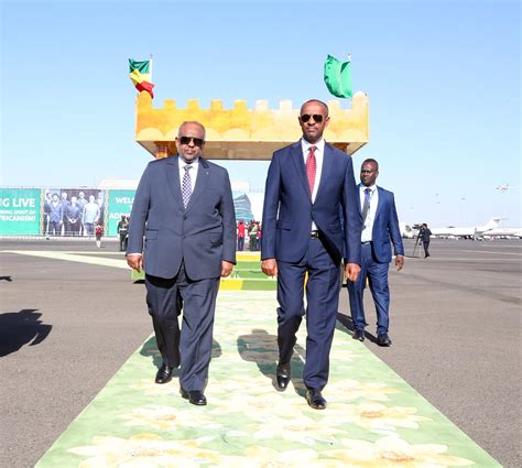 Arrivé du Président Guelleh à Addis Abeba où il prendra part au 36ème