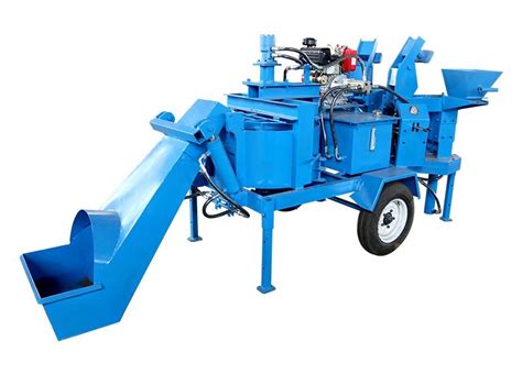 Soil Stabilized Interlocking Pavement Block Machine China