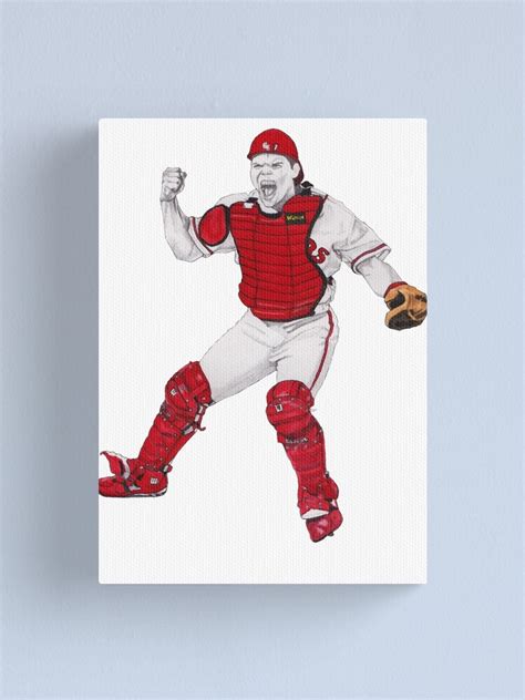 Baseball Iván Pudge Rodríguez Canvas Print for Sale by babyhead72