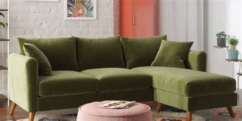 Small Sectional Sofas That Are Cozy And Cute - Brit + Co