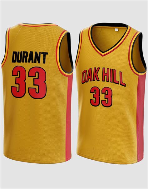 Kevin Durant 33 Oak Hill Academy Basketball Jersey 99jersey® Your