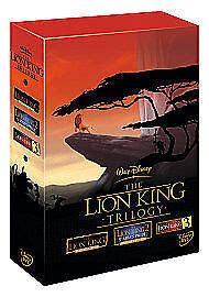 The Lion King Trilogy DVD 2011 3 Disc Set Box Set For Sale Online