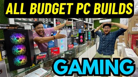 All Budget Pc Builds In Infinity Gadgets Nehru Place Delhi Youtube