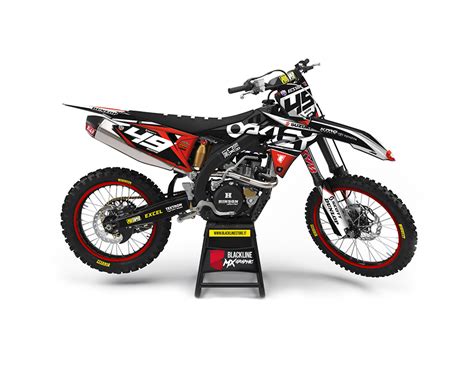 Blackline Grafiche Motocross Personalizzate