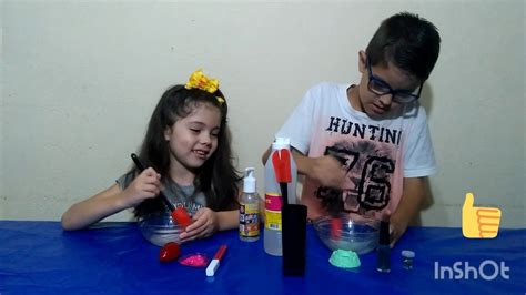 Fazendo E Colorindo A Slime Youtube