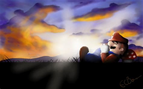 Mario Sleeping by eddieshred on DeviantArt