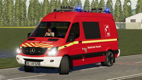 LS19 Elw Mercedes Benz Sprinter Feuerwehr Kaltenkirchen V 1