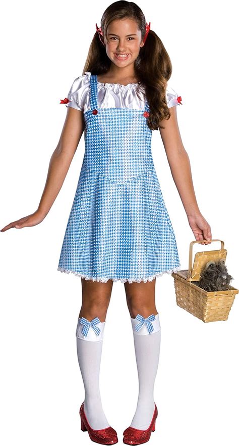 Wizard Of Oz Dorothy Costume Bluewhite Small Clothing Shoes And Jewelry