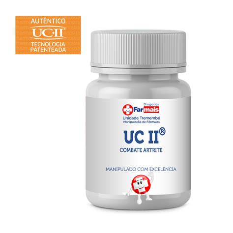 UC II (COMBATE ARTRITE) C/ 30, 60, 90, 120 E 180 CÁPS