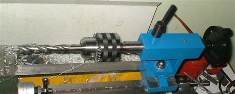 7x12 Mini Lathe Drilling Operations