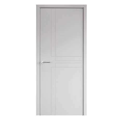 Дверь межкомнатная Dorica Модерн-12 глухая 60x200см эмаль цвет ...