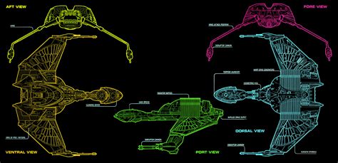 Klingon Bird Of Prey Deck Plans