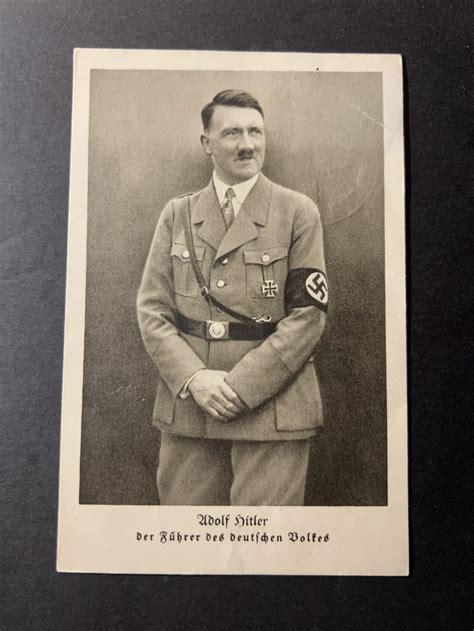 1936 Nazi Germany RPPC Postcard Cover Bad Wildung To Ruinbruck Adolf