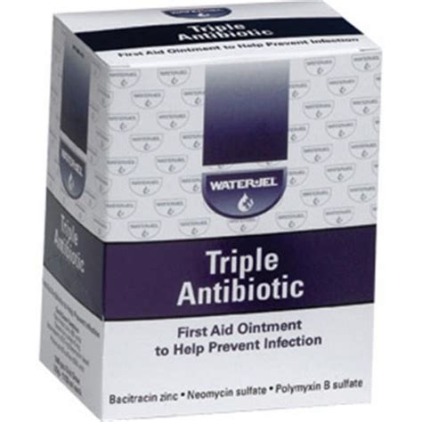 Water Jel Triple Antibiotic Ointment Box