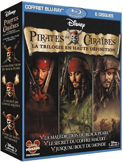 Pirates Des Cara Bes La Trilogie La Mal Diction Du Black Pearl Le