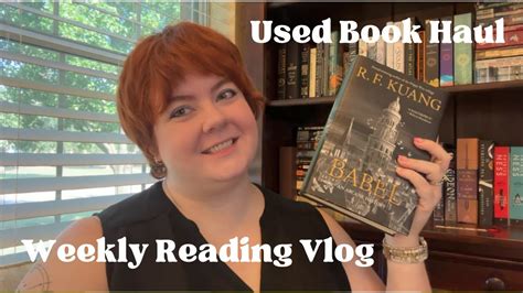 Used Book Haul And Happy Summer Weekly Reading Vlog YouTube