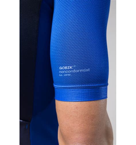 GOBIK maillot vélo manches courtes homme Stark AZURE 2024 CYCLES ET SPORTS