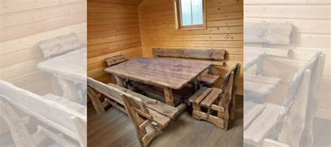 Стол, скамейки и стулья из дерева для дома и дачи купить в Самаре с ...