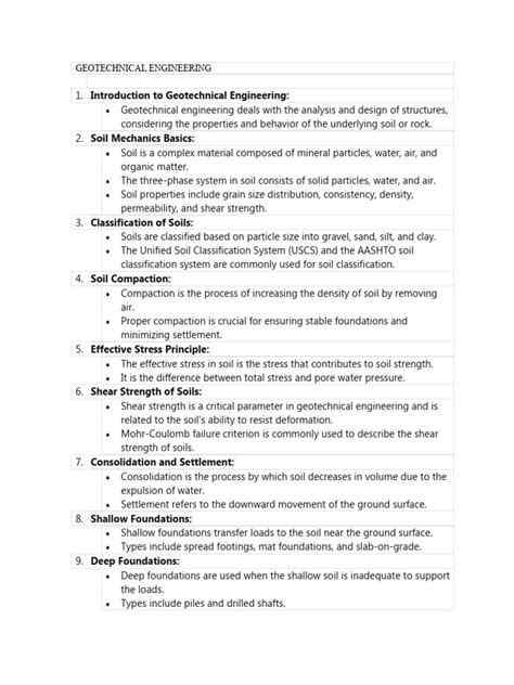 Geotechnical Engineering | PDF