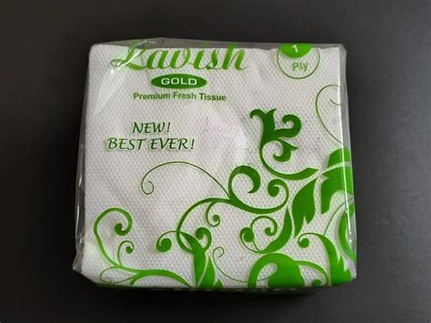 1 Ply Lavish Plain Tissue Paper Napkin 30x30 Cm At Rs 15 Pack In New Delhi Id 2852423876097