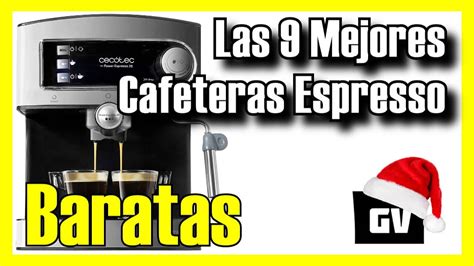 9 MEJORES Cafeteras Espresso BARATAS【2024】