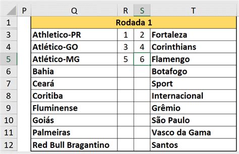 Como Fazer Uma Tabela De Futebol No Excel Passo A Passo Conhe A As