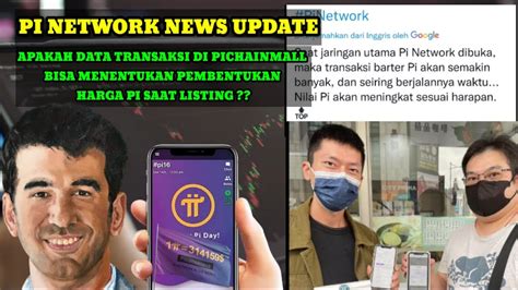 Pi Network News Update MENENTUKAN HARGA PI JARINGAN UTAMA PI DIBUKA