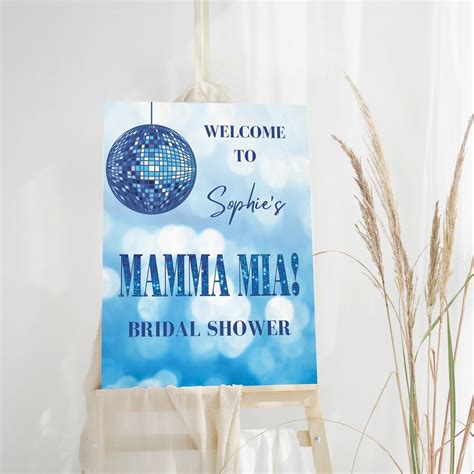 Mamma Mia Party Sign Mamma Mia Party Mamma Mia Sign Etsy Uk