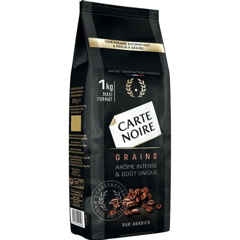 Carte Noire Caf En Grains Pur Arabica Kg Pas Cher Auchan Fr