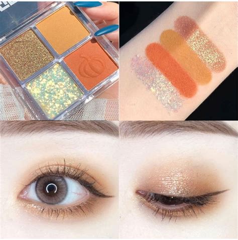 Dikalu Eye Colors Shadow Palette Glitter Pearly Eyeshadow Palette Nude Long Lasting Korean