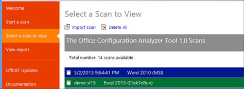 Released Office Configuration Analyzer Tool Offcat Microsoft