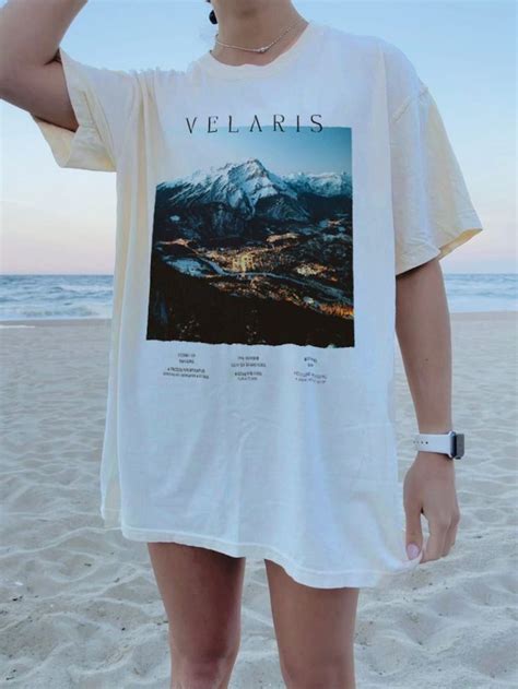 Velaris ACOTAR Inspired Shirt Merch City Of Starlight Court Of Dream