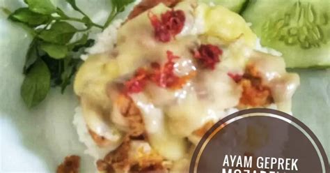 Resep Ayam Geprek Mozzarella Simple Oleh Sakli Abdi Cookpad