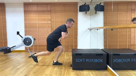 Single Leg Plyo Box Jump Youtube