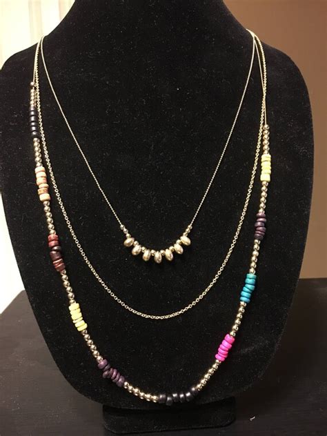 Multicolor Layered Beaded Necklace