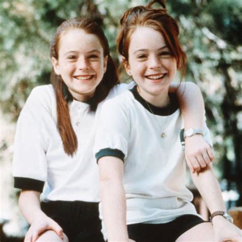 Lindsay Lohan Recreates Iconic Parent Trap Photo With Brother Dakota