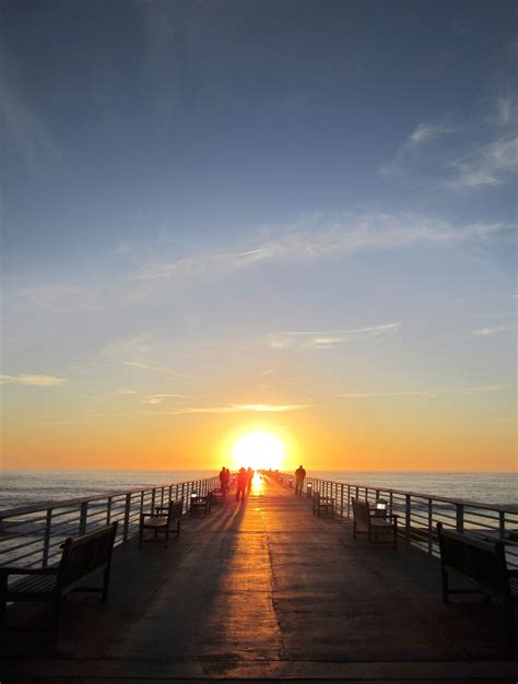 Kostenlose Bild: Menschen, Menschenmenge, Dock, Sonnenuntergang, Meer, Himmel, Wolken