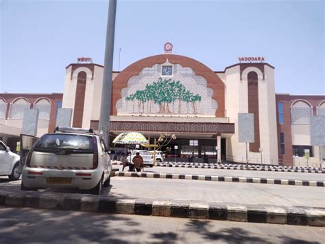 Vadodara Railway Station from Vadodara Gujarat India Editorial Stock Image - Image of vadodara ...