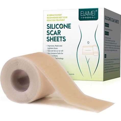 Pansement silicone cicatrice pour les cicatrices causées etc Rouleau