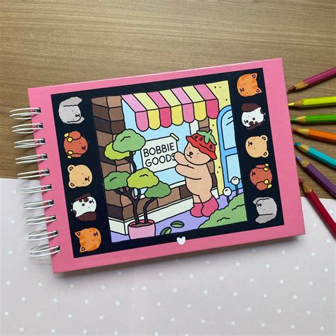 Livro Bobbie Goods Para Colorir Folhas Shopee Brasil