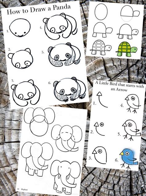 easy animals to draw cartoon - Bountiful Blogs Slideshow