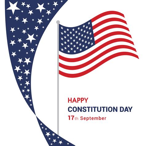 Happy Constitution Day Design Card Vector 13373062 Vector Art At Vecteezy