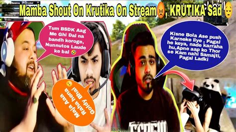 Mamba And Krutika Dispute On Stream Goldy Bhai On Regaltos Mamba