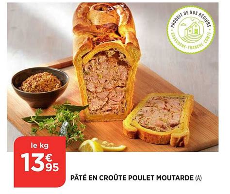 Promo Pâté En Croûte Poulet Moutarde chez Atac iCatalogue fr