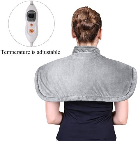 Buy Marnur Shoulder Heating Heat Pad Wrap Electric Neck Shoulder Body