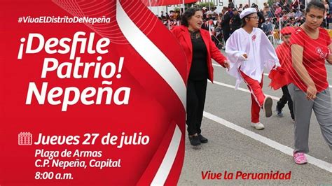 Participemos Del Desfile C Vico Escolar En Nepe A Capital Noticias